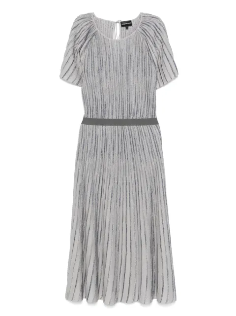 Emporio Armani pleated dress Grey EW001645AF16377