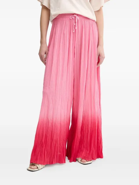 PINKO drawstring ombre trousers Pink 104756A2G4
