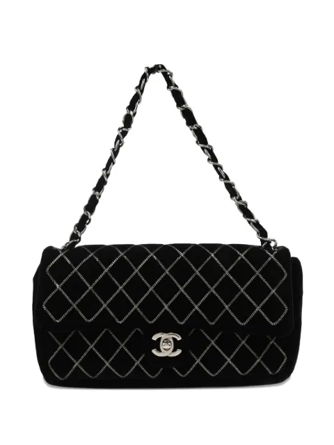 CHANEL Pre-Owned 2005 East West handbag Black 9556644