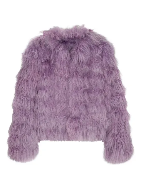 DANCASSAB Aspen fur jacket Purple ASPEN