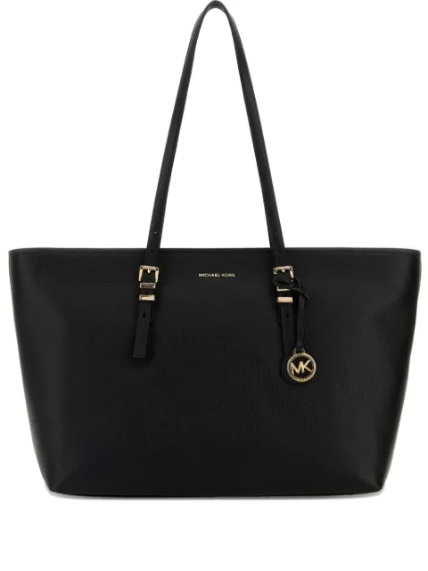 Michael Kors logo-lettering shoulder bag Black 30T5GQNT9L