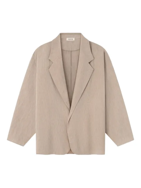 Fear Of God California unlined blazer Neutrals FG25FW62625WCT