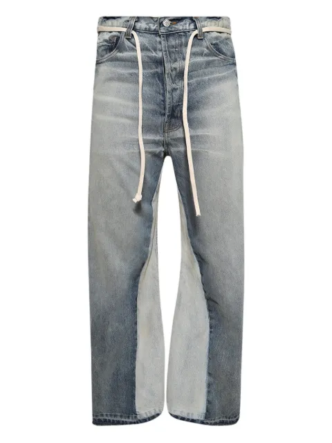 RRR123 drawstring-fastening jeans Blue MHR2PA50