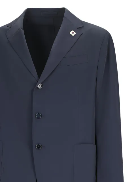 Lardini single-breasted blazer Blue EPL029AV73EPEL60719