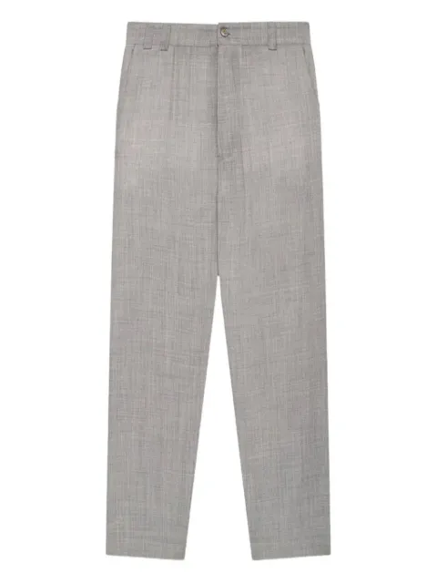 The Elder Statesman pashmina norm trousers Grey 250176