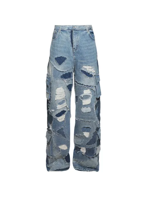 Who Decides War Unearthed cargo jeans Blue 1121010009FW25