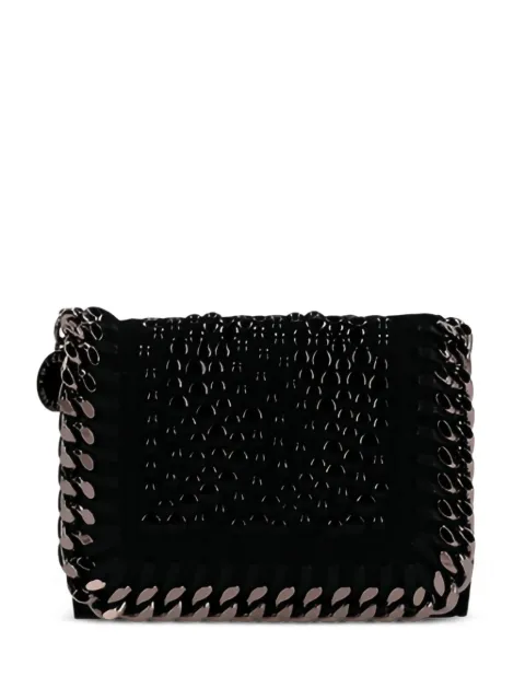 Stella McCartney Falabella chain-trim wallet Black 521371WP0050