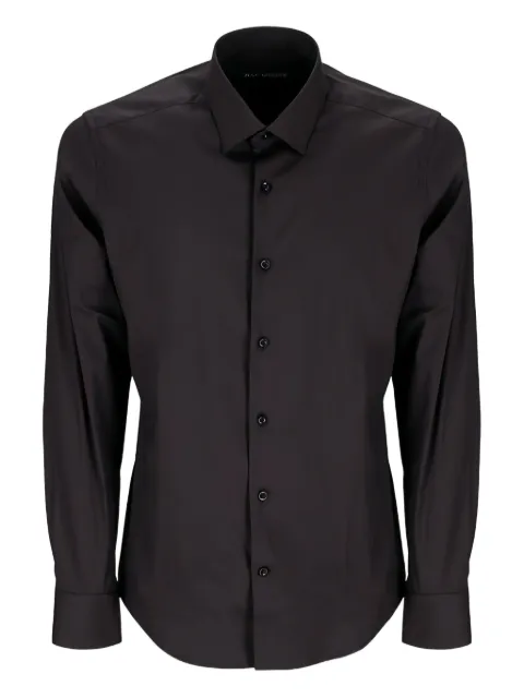 RAF MOORE long-sleeve button-down shirt Black P12X712