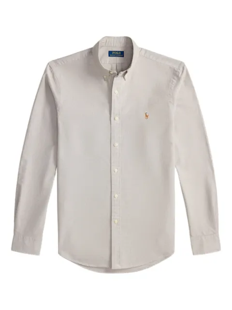 Polo Ralph Lauren long-sleeve cotton shirt Neutrals 710805562012