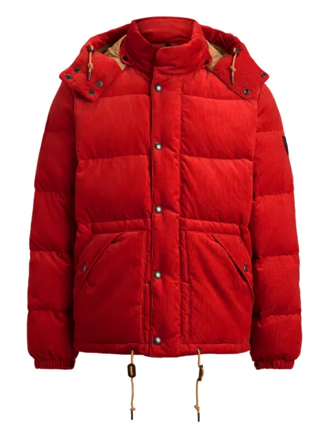 Polo Ralph Lauren corduroy padded jacket Red 710977078002