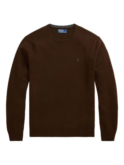 Polo Ralph Lauren crew-neck knit sweater Brown 710974148011