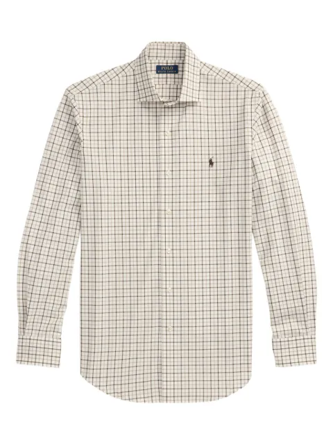 Polo Ralph Lauren checked long-sleeve shirt White 710974534005