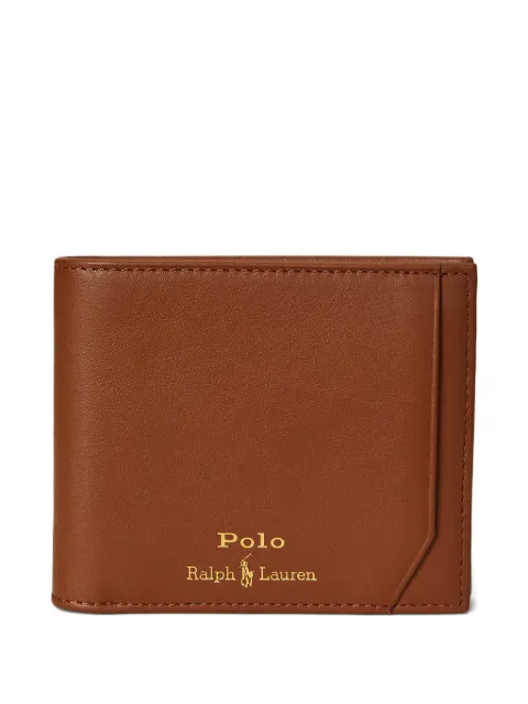 Polo Ralph Lauren medium leather bifold wallet Brown 405974626002