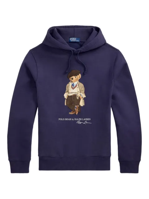 Polo Ralph Lauren Polo Bear fleece hoodie Blue 710980314001