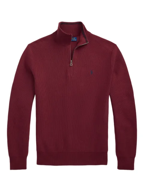 Polo Ralph Lauren zip-neck sweater Red 710932304525