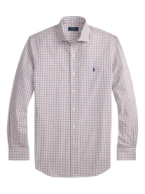 Polo Ralph Lauren long-sleeve checked shirt White 710974534009