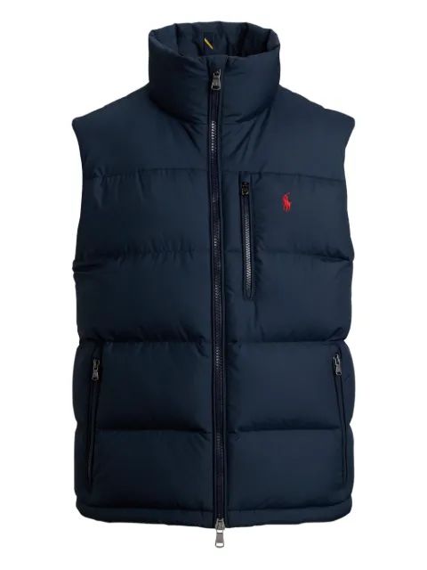 Polo Ralph Lauren The Gorham padded high-neck gilet Blue 710968283002