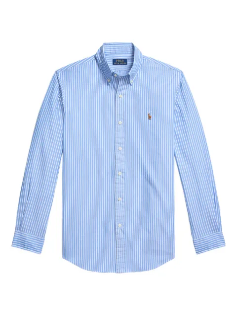 Polo Ralph Lauren striped long-sleeved shirt Blue 710886462004