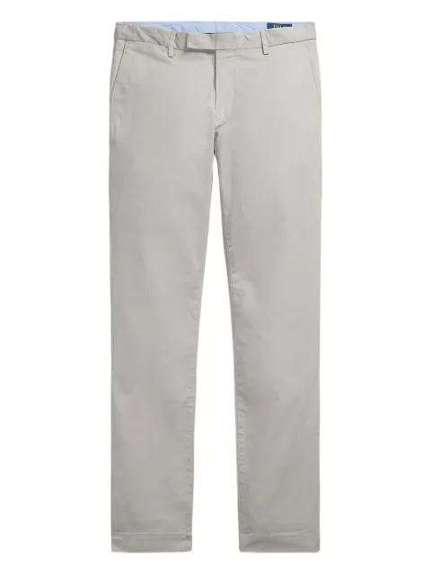 Polo Ralph Lauren flat-front twill trousers Grey 710856719018