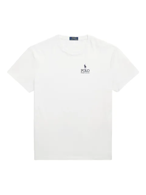 Polo Ralph Lauren logo-embroidered T-shirt White 710981136001