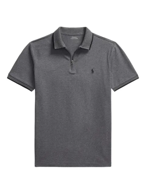 Polo Ralph Lauren embroidered-logo polo shirt Grey 710963621010