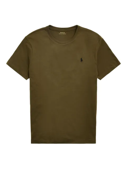 Polo Ralph Lauren Lauren logo-embroidered T-shirt Green 710671438180