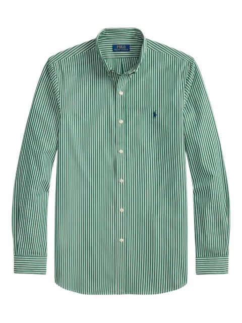 Polo Ralph Lauren striped long-sleeved shirt Green 710929344024