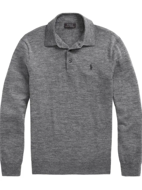 Polo Ralph Lauren wool polo shirt Grey 710941104003