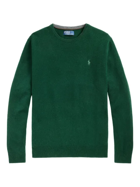 Polo Ralph Lauren crew-neck wool sweater Green 710974148006