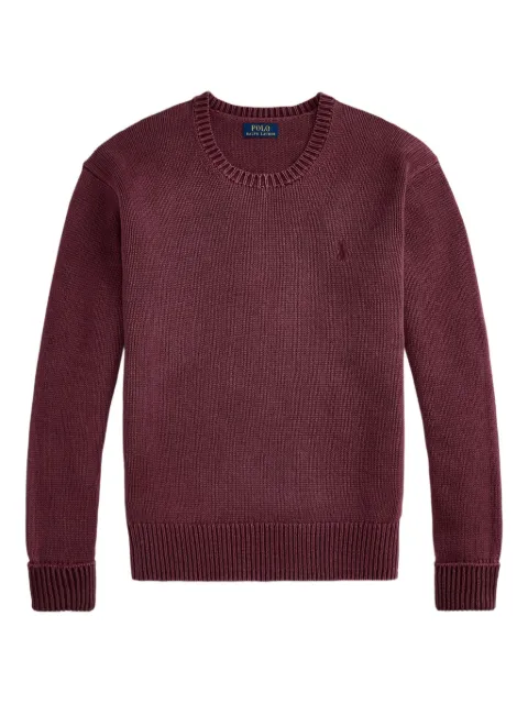 Polo Ralph Lauren long-sleeves cotton sweater Red 710981614004