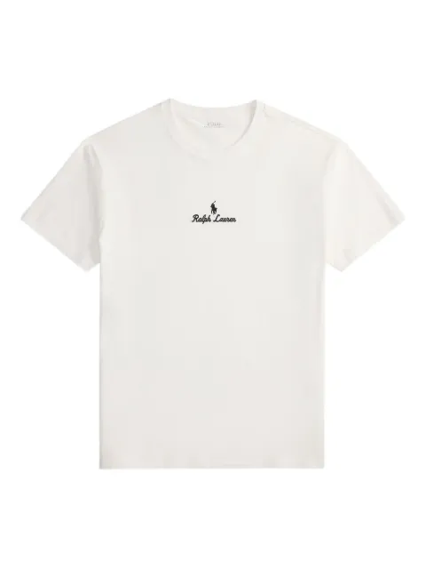 Polo Ralph Lauren logo-embroidered short-sleeve T-shirt White 710981370003