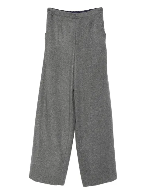 Forte Forte elasticated-waist trousers Grey 14319MYPANTS