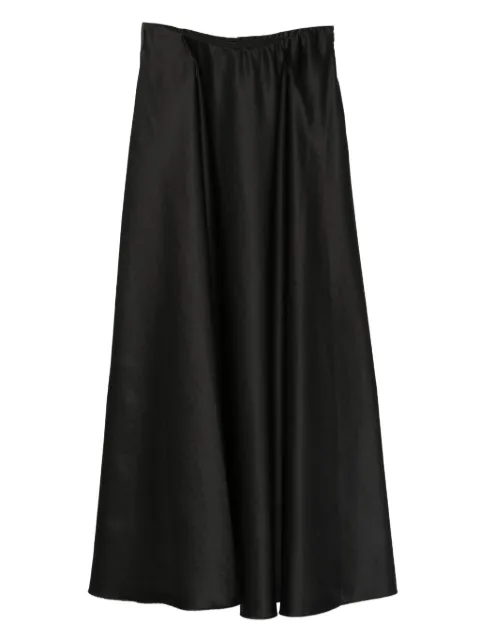Forte Forte satin A-line skirt Black 14361MYSKIRT