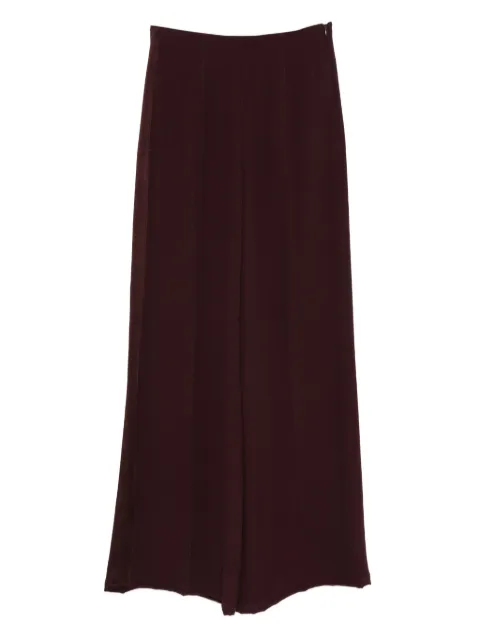 Forte Forte side-panelled trousers Red 14365MYPANTS