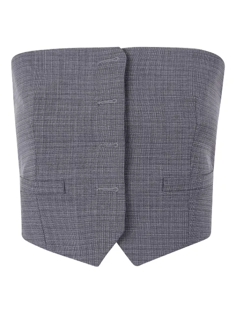 Alexander Wang wool cropped top Grey 1WC3251135