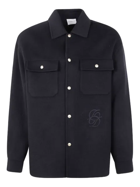 Drôle De Monsieur embroidered jacket Black HJT254WO031