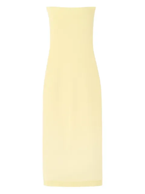 Jacquemus Sera midi dress Yellow DRW00709AK00269
