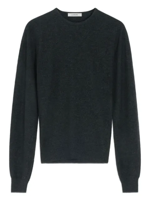 LEMAIRE crew-neck wool top Blue TO1432LK1045