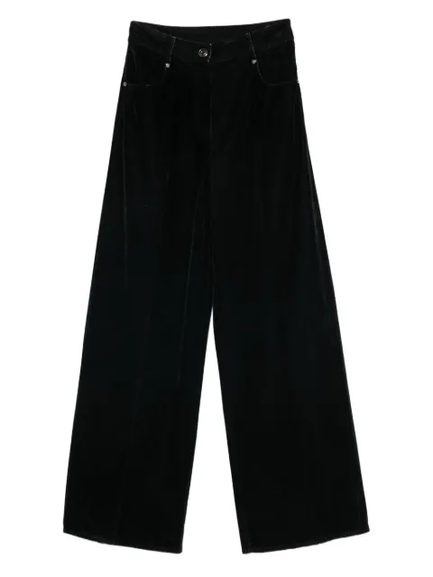 Forte Forte velvet trousers Black 14340MYPANTS