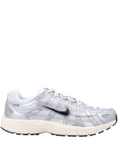 Nike P-6000 mesh-panelled sneakers Silver CD6404