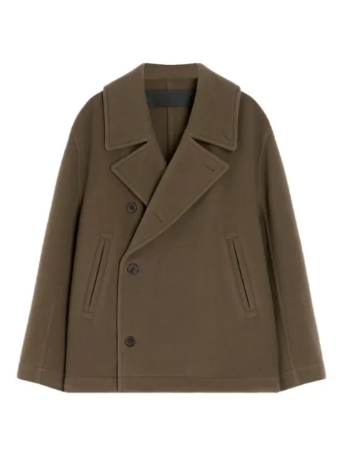 LEMAIRE double-breasted jacket Brown CO1131LF1116