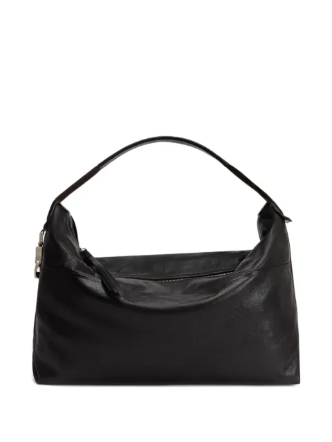LEMAIRE Berlingot shoulder bag in leather Brown BG0190LL0108