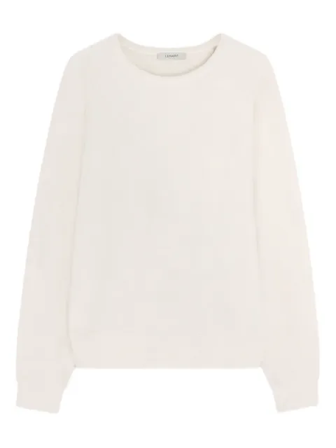 LEMAIRE raglan-sleeve crew-neck sweatshirt White TO1454LJ1042