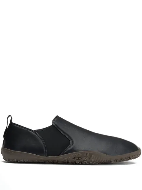 LEMAIRE leather Glove slip on loafers Black FO0224LL0023