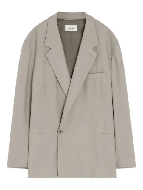 LEMAIRE double-breasted tailored blazer Neutrals JA1063LF414