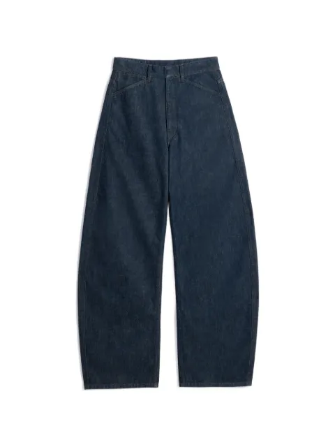 LEMAIRE high-waisted curved jeans Blue PA1264LD1056