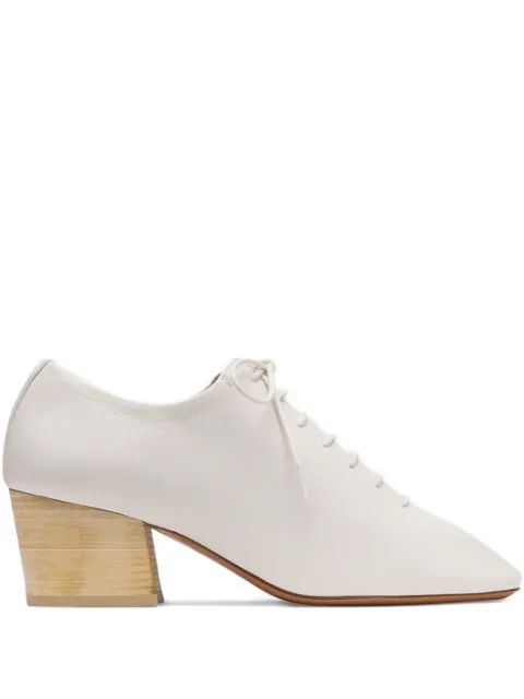 LEMAIRE 55mm Souris elongated-toe pumps White FO0246LL0070