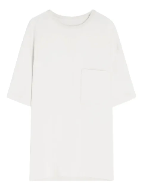 LEMAIRE patch-pocket jersey T-shirt White TO1455LJ1038