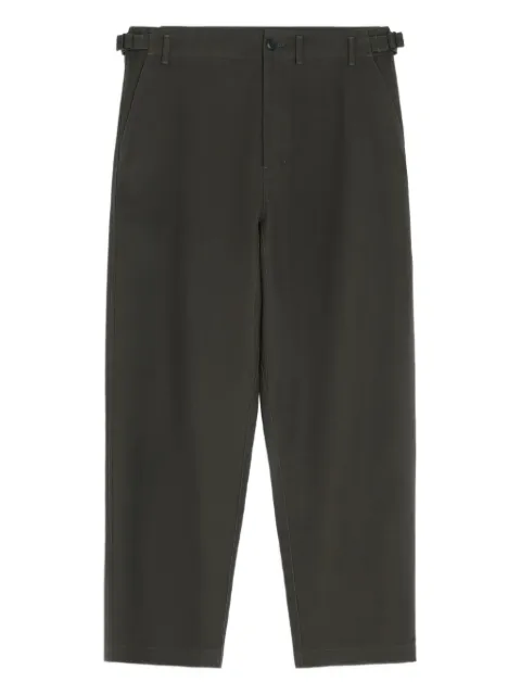 LEMAIRE adjustable-waistband carrot trousers Brown PA1254LF1452