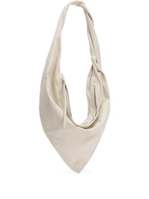 LEMAIRE Scarf twisted-strap leather small shoulder bag Neutrals BG0188LL0075